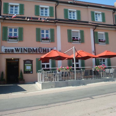 Hotel Restaurant zur Windmühle Ansbach Exterior foto